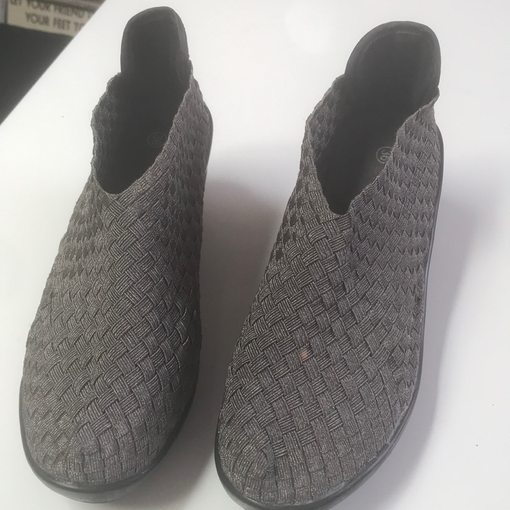 Bernie Mev basket weave shoes size 36